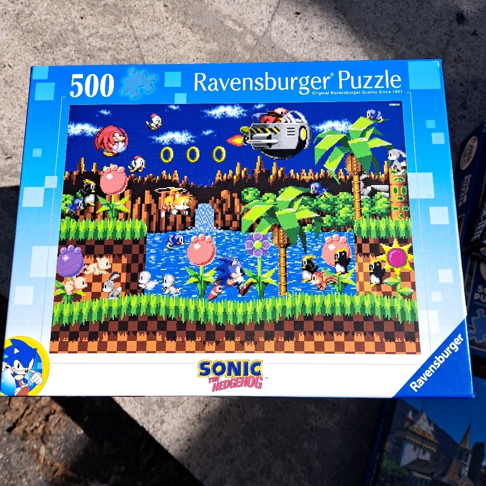 Ravensburger Blue and Green Puzzle Game